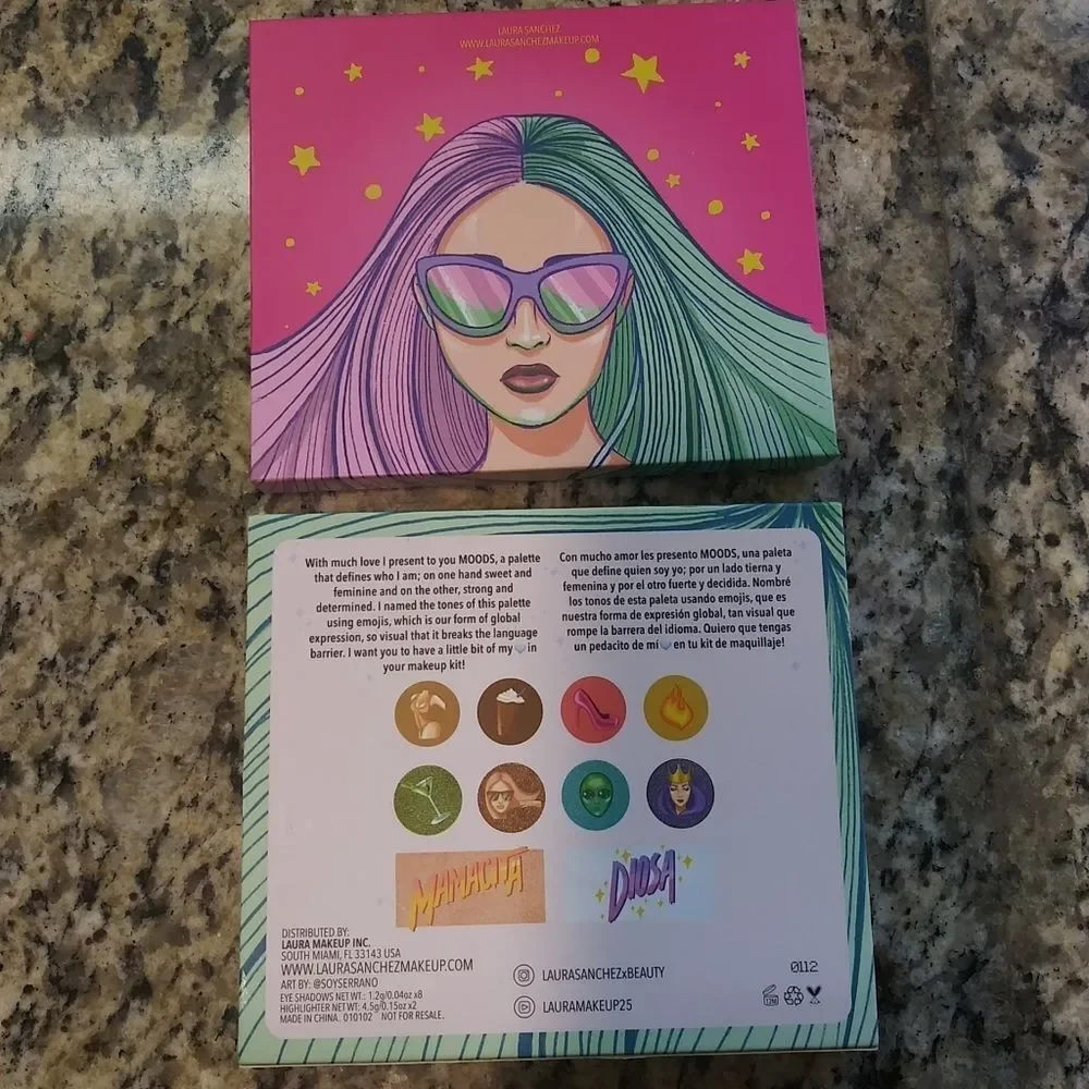 Laura Sanchez Moods Eyeshadow Palette
